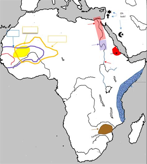 Ancient Africa Map!!! Diagram | Quizlet