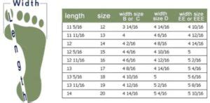 Shoe Size Chart&EU, US, UK Conversion Chart - Measure Your Shoe Size