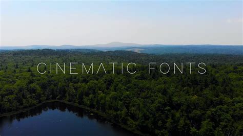 Cinematic Fonts – quick guide – Like For Real Dough