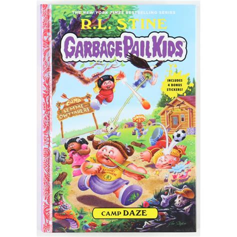 R.L. Stine Signed "Garbage Pail Kids" Hard-Cover Book (JSA) | Pristine ...