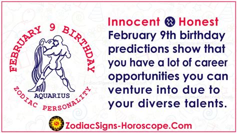 February 9 Zodiac (Aquarius) Horoscope Birthday Personality and Lucky ...