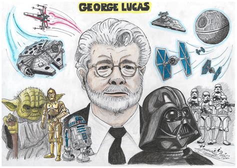 George Lucas, Star Wars creator by Ismatrooper81 on Newgrounds