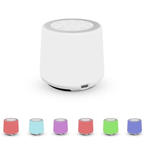 White Noise Machine Sound Machine Battery and Plug in 18 Soothing ...