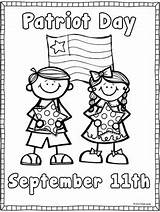 Patriot Day September 11th Coloring Page  Free Printable Pages sketch template