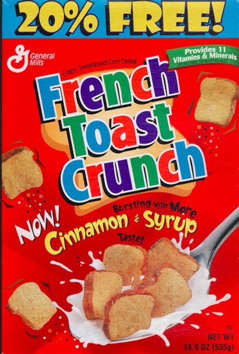 French Toast Crunch | 90s food, French toast crunch, Discontinued food