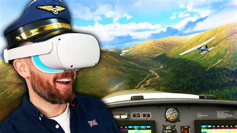 Microsoft Flight Simulator In VR Is STUNNING - YouTube