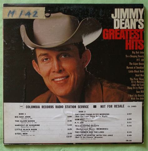 Jimmy Dean - Greatest Hits (1966, Vinyl) | Discogs