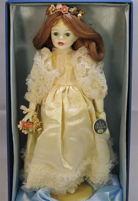 Royal Doulton Porcelain Doll Named a Little Bridesmaid - Etsy