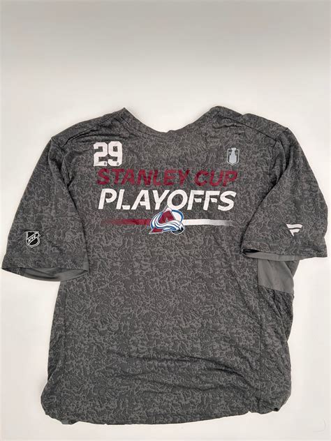 Colorado Avalanche 2023 Playoff Worn/Issued T-Shirts – Pond of Dreams