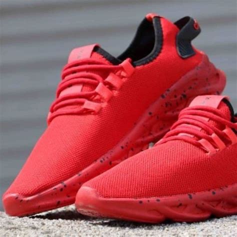 Red Mesh Sports Shoes & Running Shoes for Men - KDB Deals