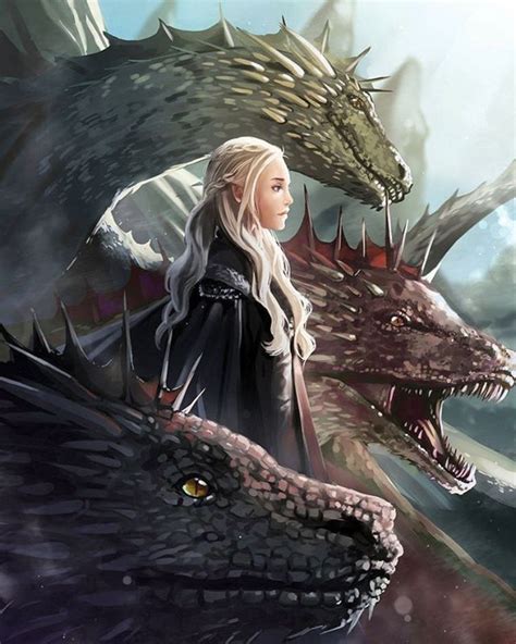 Dany Game Of Thrones Dragons