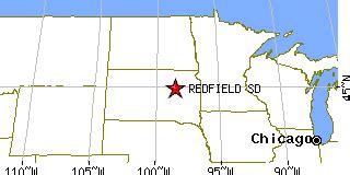 Redfield, South Dakota (SD) ~ population data, races, housing & economy