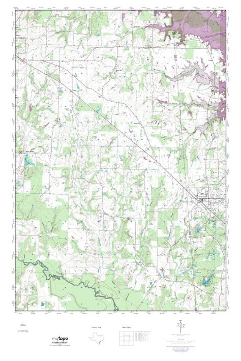 Mytopo Alba, Texas Usgs Quad Topo Map - Alba Texas Map - Printable Maps