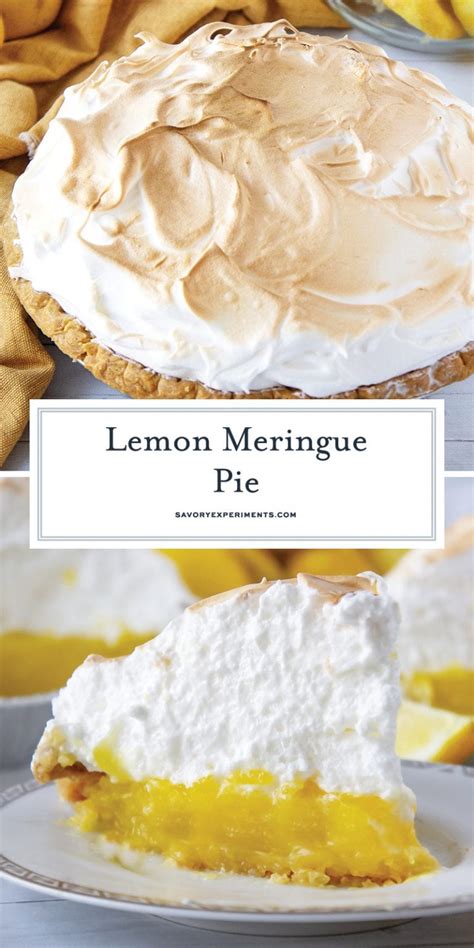 BEST Classic Lemon Meringue Pie - Tips & Tricks for Making an Easy Pie