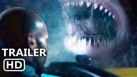 THE MEG Official Trailer (2018) Jason Statham, Giant Shark Movie HD | Broadcrash