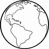 Earth Globe Coloring Page Pages sketch template