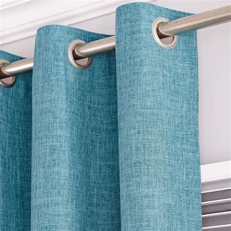 Vermont Teal Eyelet Curtains | Teal curtains, Teal eyelet curtains, Red curtains living room