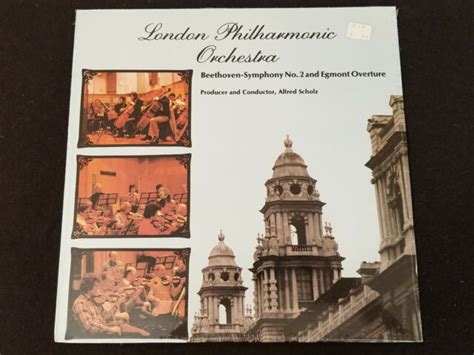 London Philharmonic Orchestra Beethoven-Symphony No. 2 - Record, Alfred Scholz | eBay