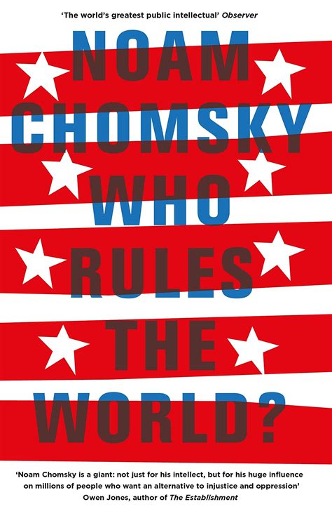 Book Review: 'Who Rules the World?', by Noam Chomsky ⋆ U.S. Studies Online