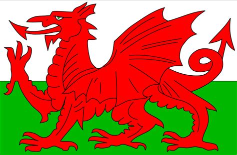 Welsh flag - Openclipart