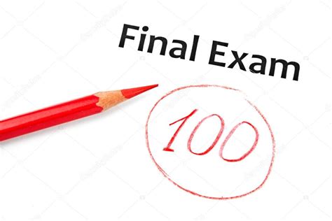 Final exam marked — Stock Photo © OlyPhotoStories #119164488