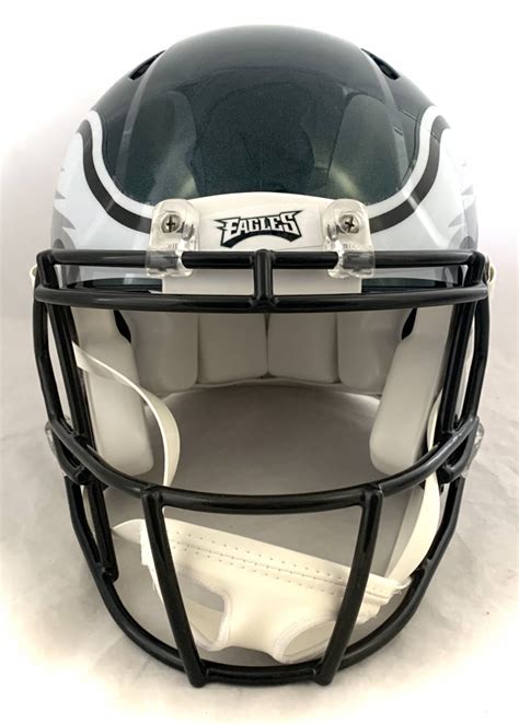 Jalen Hurts Signed Eagles Full-Size Authentic On-Field Speed Helmet ...