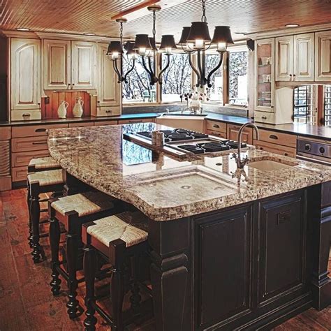 Sink/stove island only | Kitchen island with sink, Kitchen island with ...