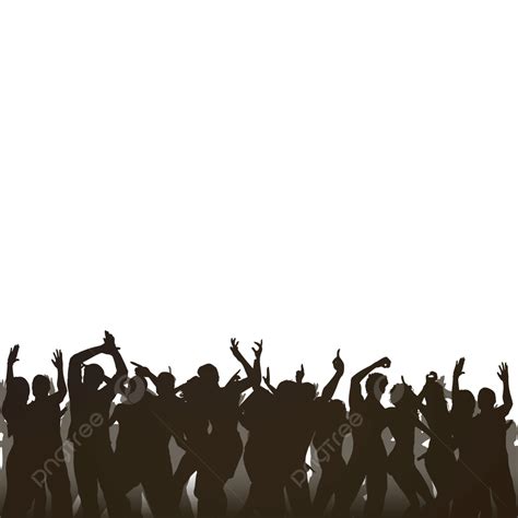 Crowd Silhouette Audience Silhouette Png Download 960 - vrogue.co