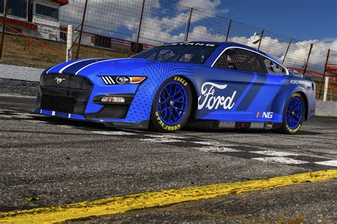 Ford Performance NASCAR VIDEO: Next Gen Mustang Takes on Charlotte Motor Speedway ...