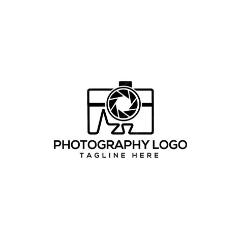 Premium Vector | Studio photography logo template vector