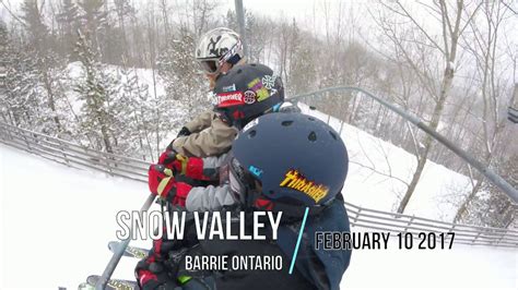 Snow Valley Skiing - Feb 10 2017 - YouTube