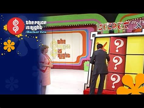 Blooper! TPIR Host Bob Barker Steps In When SECRET X Board Fails to Turn! - The Price Is Right ...