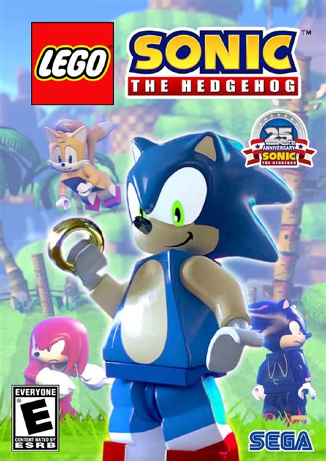 the game cover for lego sonic the hedgehog