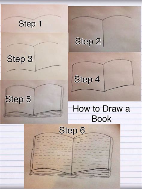 How to Draw an Open Book in 6 Easy Steps