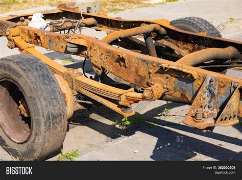 Old Rusty Car Frame, Image & Photo (Free Trial) | Bigstock