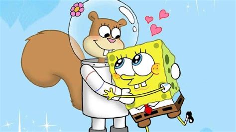 SpongeBob and Sandy (c) United Plankton Pictures, Nickelodeon ...