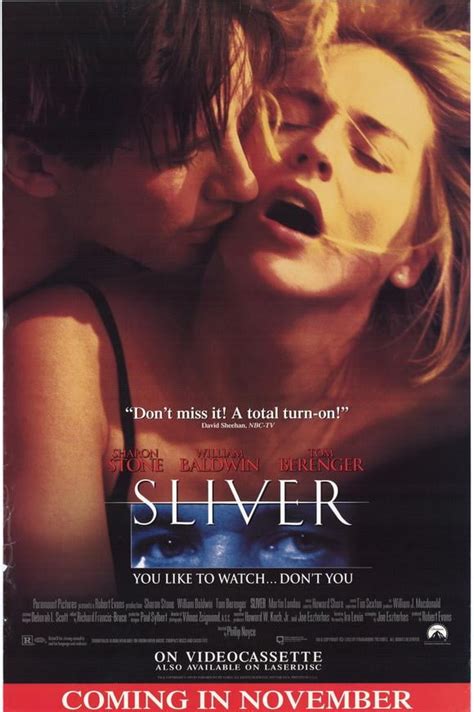 Sliver - movie POSTER (Style B) (11" x 17") (1993) - Walmart.com