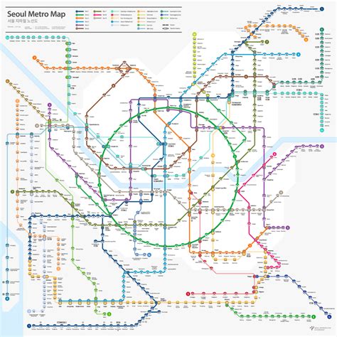 Seoul metro map