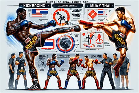 The Difference Between Kickboxing and Muay Thai Rules