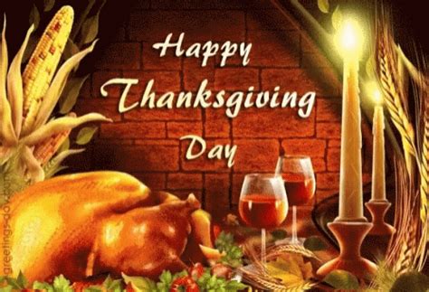 Happy Thanksgiving Happy Turkey Day GIF - HappyThanksgiving ...