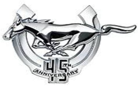 Mustang to get 45th anniversary badge for '09