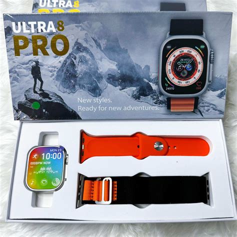 New Ultra 8 PRO Smartwatch Series 8 S8 49mm 2.02 Inch Screen Ultra8 Plus Smart Watch Reloj ...