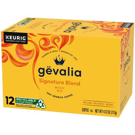 Gevalia Signature Blend Coffee K-Cups 12Ct | Hy-Vee Aisles Online Grocery Shopping