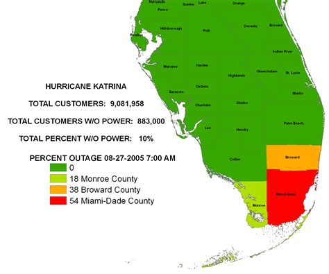 Power Outage Map In Florida - Osiris New Dawn Map