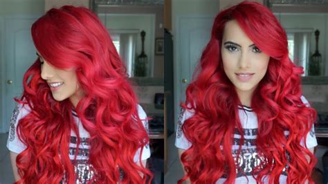 Mermaid curls hair tutorial - YouTube