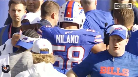 Footage shows gruesome leg injury to Bills linebacker Matt Milano that ...