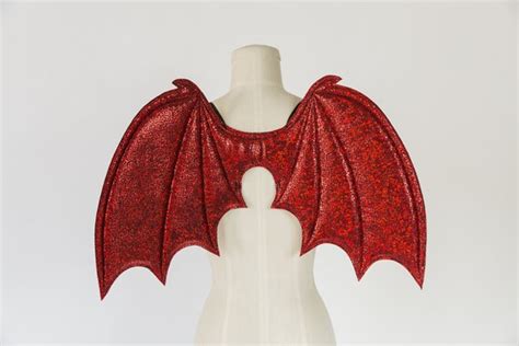 Red Devil Wings Costume Wings Halloween Costume Red Wings - Etsy