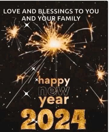 Happy New Year Wishes 2024 Hd Images Gif - Tasha Fredelia