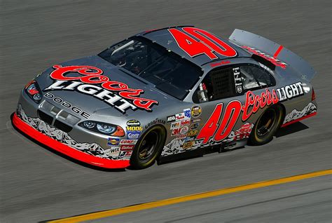 Daytona 500: Sterling Marlin Gets Out Of His Car On The Backstretch To Check For Damage During A ...