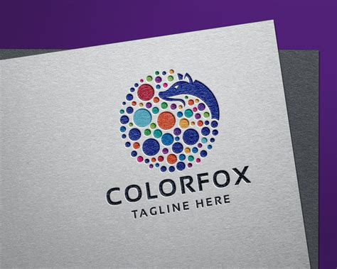 Color Fox Logo | Branding & Logo Templates ~ Creative Market